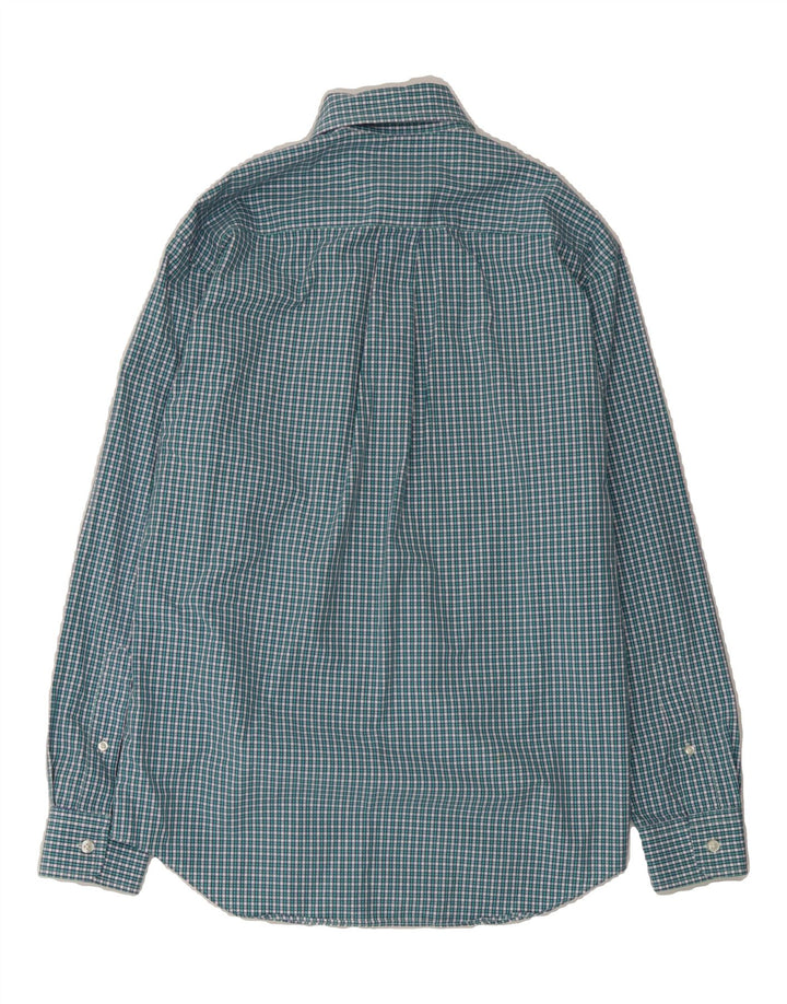 VINEYARD VINES Mens Classic Fit Flannel Shirt Small Green Check Cotton Vintage Vineyard Vines and Second-Hand Vineyard Vines from Messina Hembry 