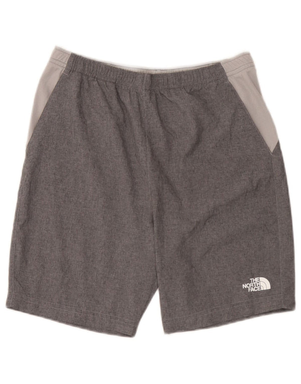 The North Face Boys Sport Shorts 11-12 Years Large Grey Colourblock