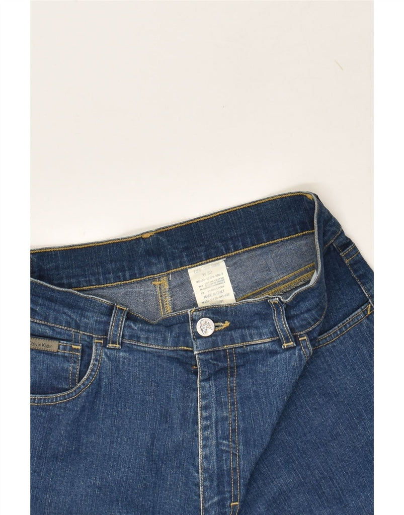 CALVIN KLEIN Womens Tapered Jeans W32 L27  Blue Cotton | Vintage Calvin Klein | Thrift | Second-Hand Calvin Klein | Used Clothing | Messina Hembry 