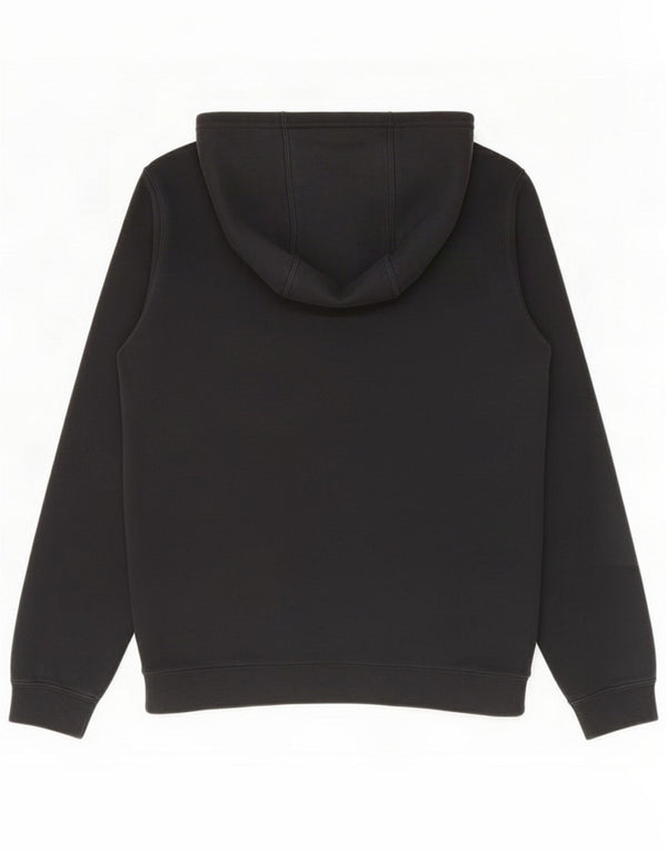 Nike Mens Graphic Hoodie Jumper Small Black Cotton