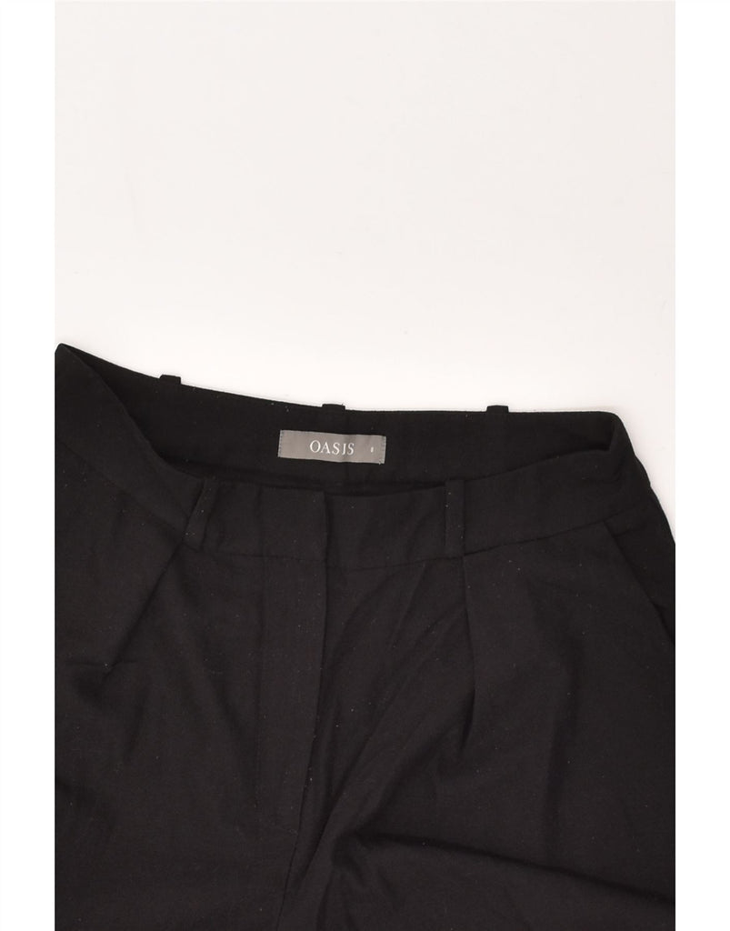 OASIS Womens Pegged Chino Trousers UK 8 Small W26 L26 Black | Vintage Oasis | Thrift | Second-Hand Oasis | Used Clothing | Messina Hembry 