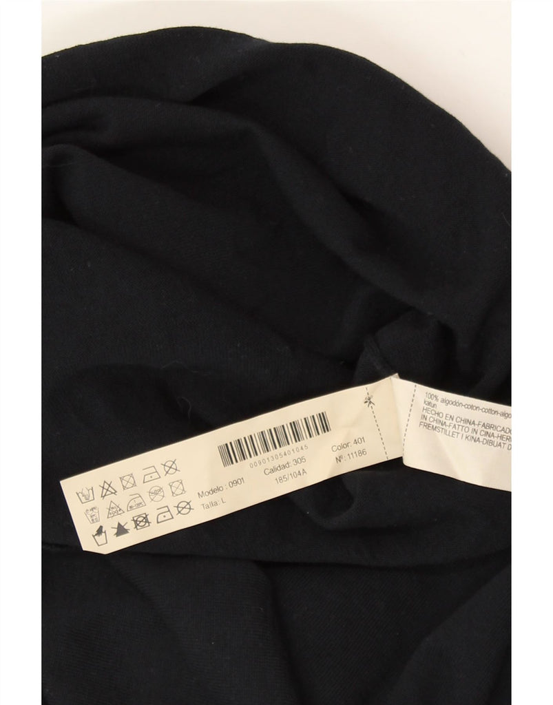 MASSIMO DUTTI Womens Crew Neck Jumper Sweater UK 16 Large Black Vintage Massimo Dutti and Second-Hand Massimo Dutti from Messina Hembry 