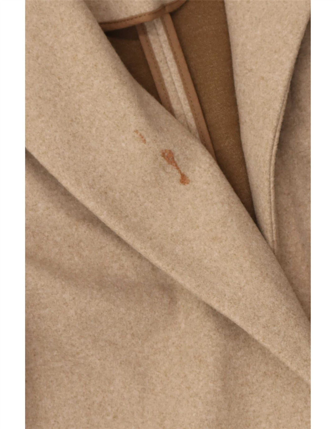 Marks & Spencer Womens Overcoat UK 18 XL Beige Cotton
