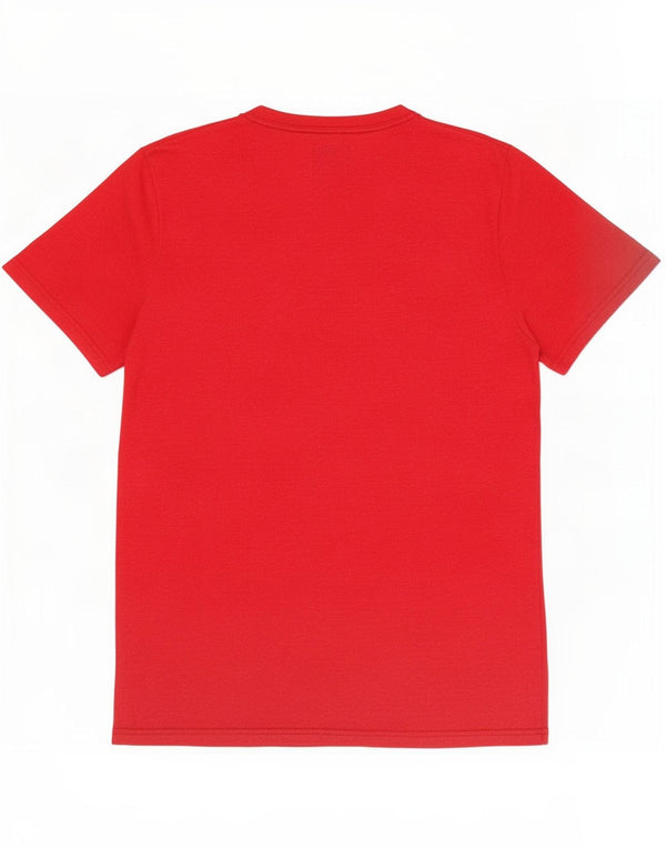 Abercrombie & Fitch Mens Graphic T-Shirt Top Medium Red Cotton