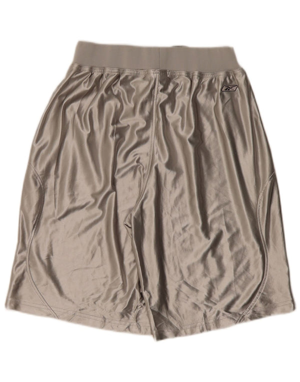 Reebok Mens Graphic Sport Shorts Medium Grey Polyester