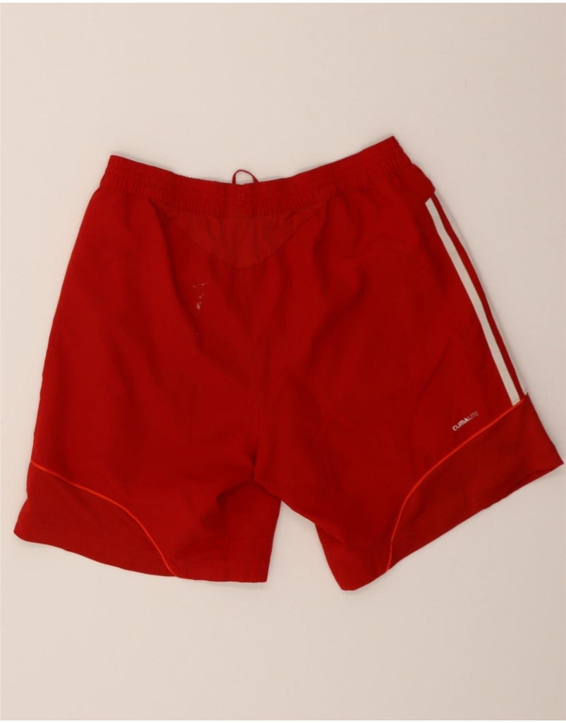 ADIDAS Mens Climalite Sport Shorts Large Red Polyester Vintage Adidas and Second-Hand Adidas from Messina Hembry 