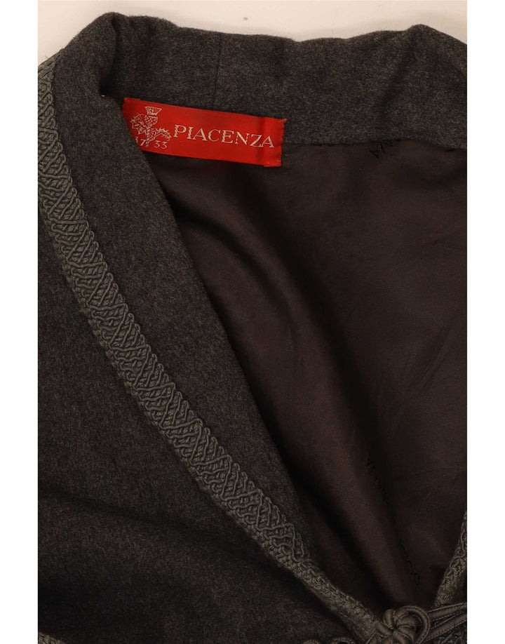 Piacenza Womens Oversized Overcoat UK 18 XL Grey