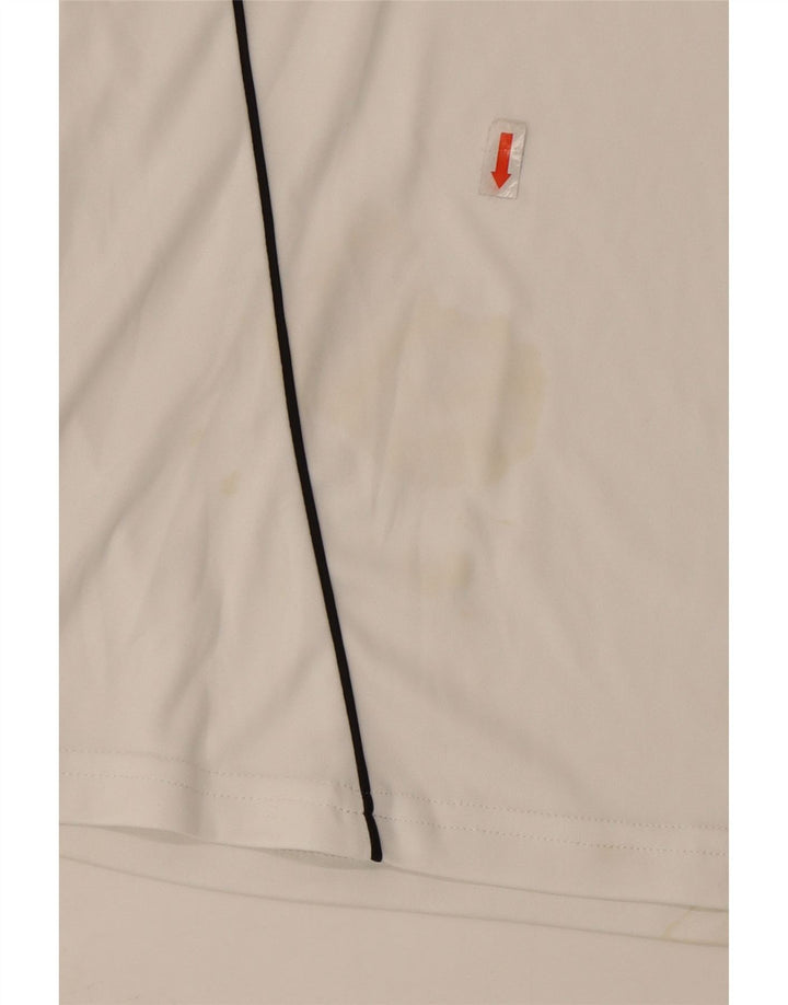 ADIDAS Mens Climalite T-Shirt Top Small White Polyester