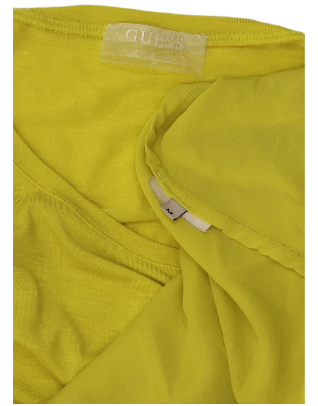 Guess Womens Sleeveless Tunic Dress UK 14 Medium Yellow