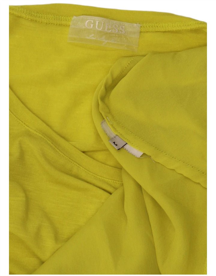 Guess Womens Sleeveless Tunic Dress UK 14 Medium Yellow