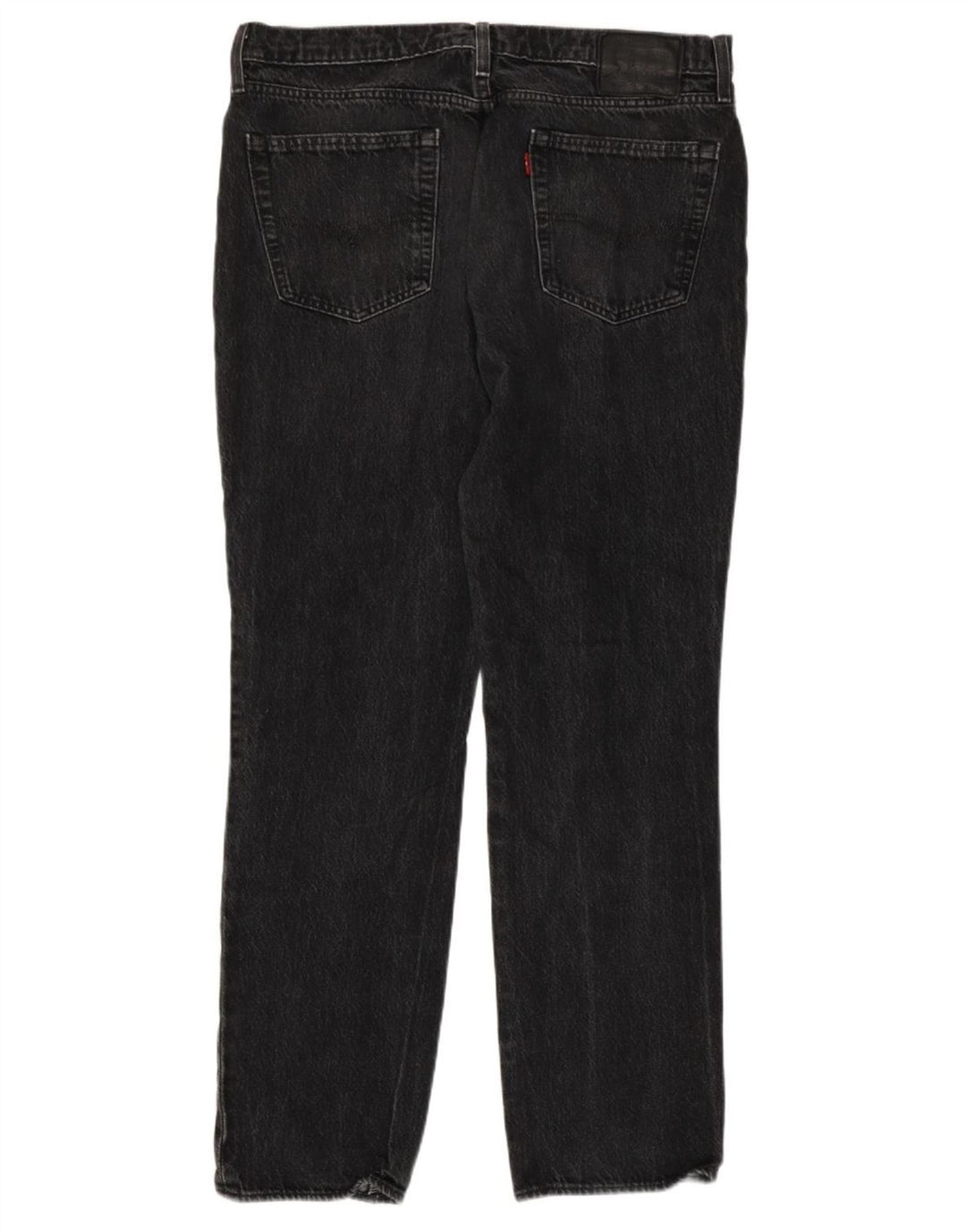 Levi's Mens Straight Jeans W36 L31 Grey Cotton