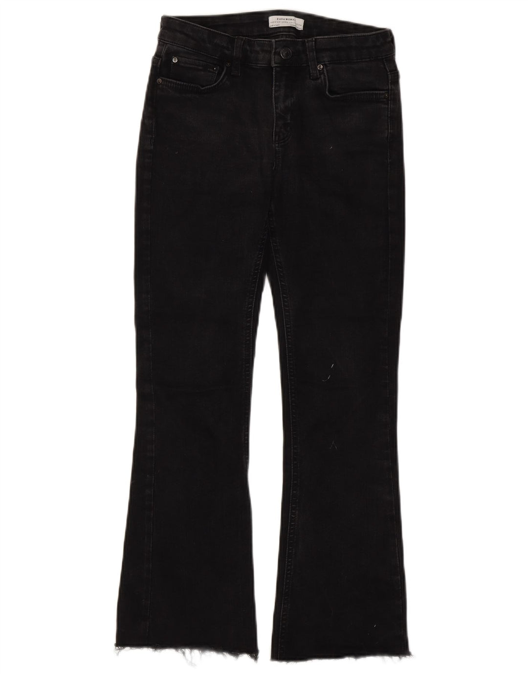 Zara Womens Bootcut Jeans EU 36 XS W26 L26 Black