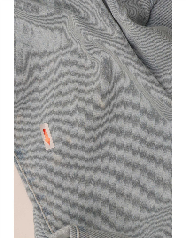 Zara Womens Wide Leg Jeans EU 38 Small W28 L26 Blue
