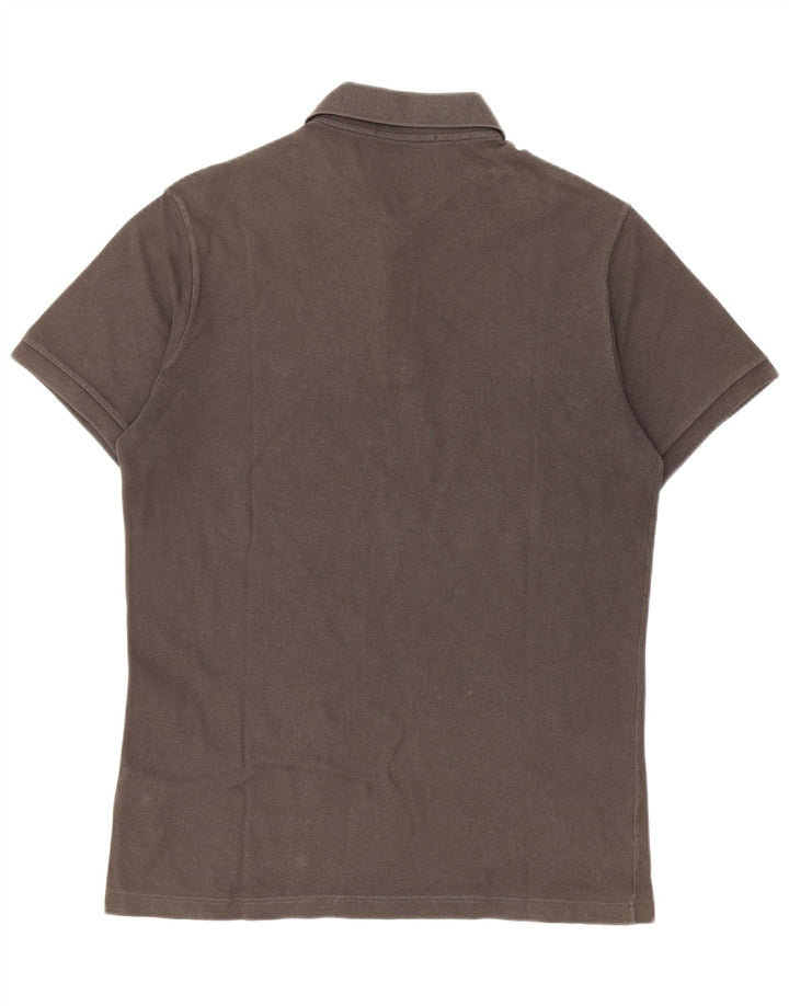 Fred Perry Mens Slim Fit Polo Shirt  Large Grey Cotton