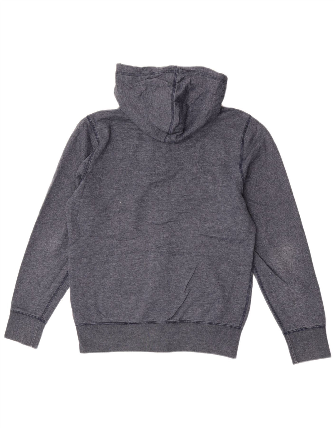 Levi's Mens Zip Hoodie Sweater Small Navy Blue Flecked Cotton