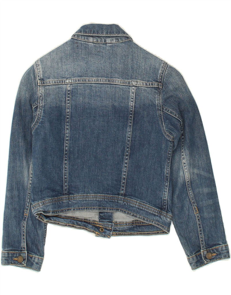 GAP Girls Crop Denim Jacket 8-9 Years Medium Blue Cotton | Vintage Gap | Thrift | Second-Hand Gap | Used Clothing | Messina Hembry 