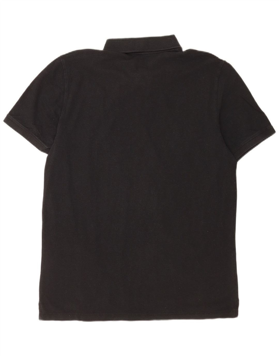 Mustang Mens Polo Shirt Large Black Cotton