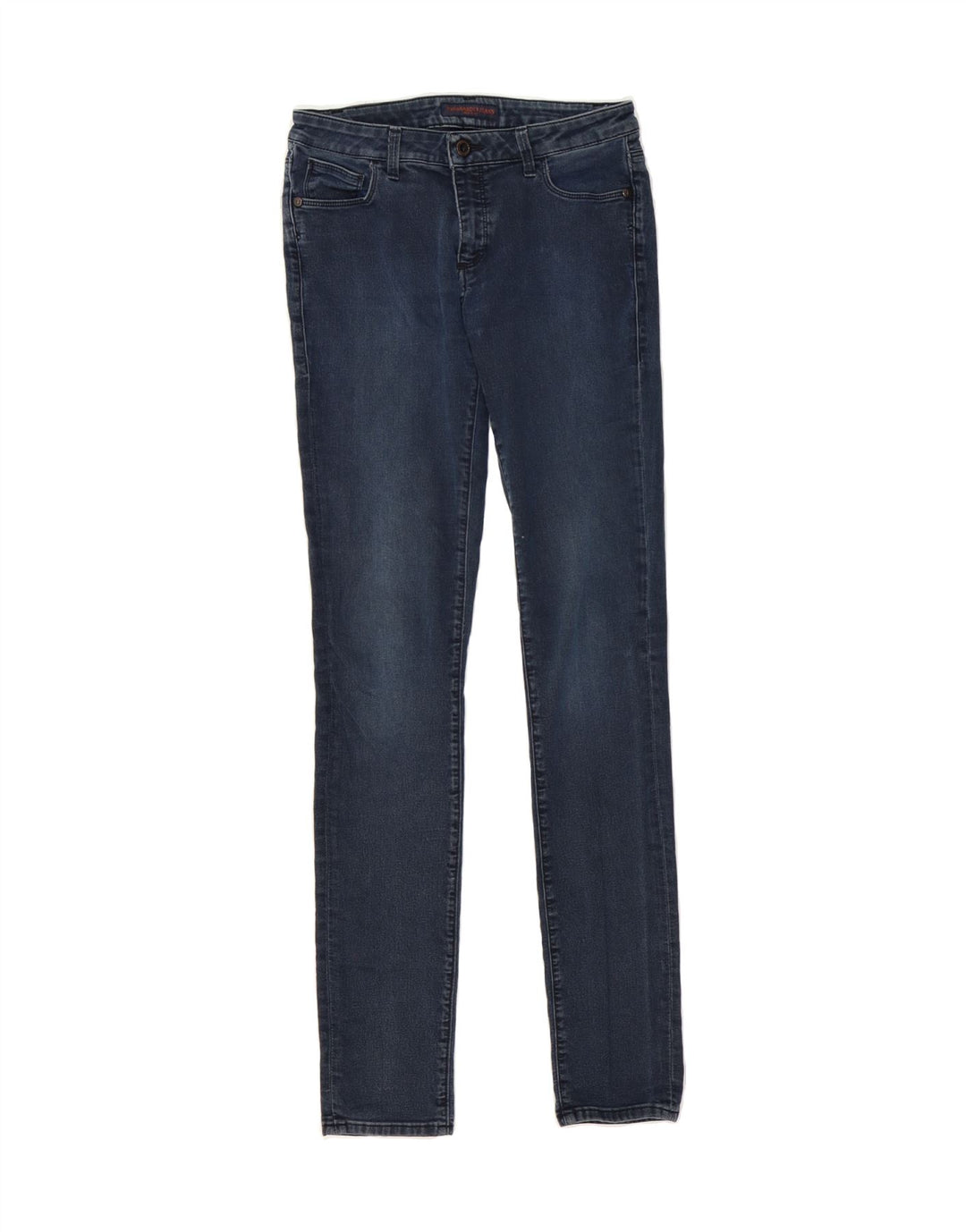 TRUSSARDI Womens Skinny Jeans W27 L32  Navy Blue Vintage Trussardi and Second-Hand Trussardi from Messina Hembry 
