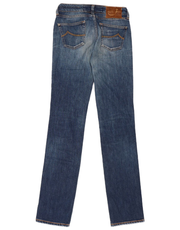 Jacob Cohen Womens Slim Jeans W27 L34 Blue Cotton