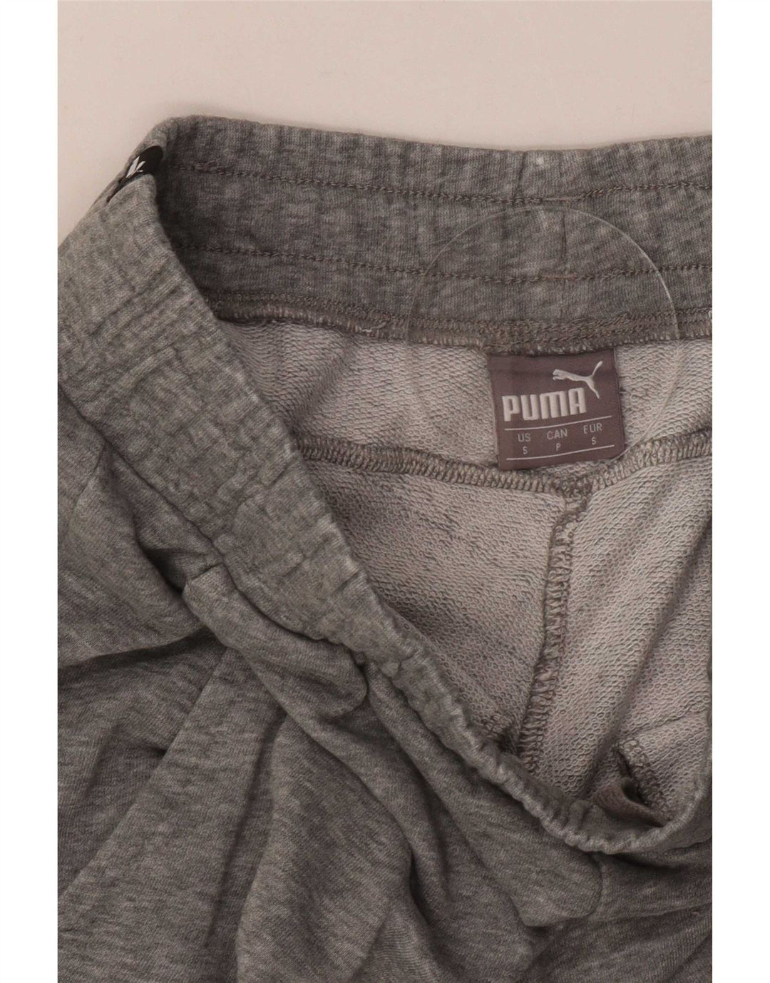 Puma Mens Tracksuit Trousers Joggers Small Grey Flecked