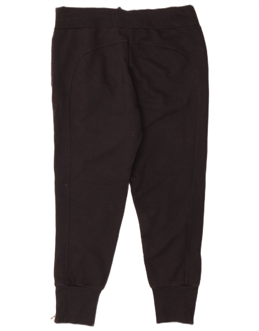 LOTTO Womens Tracksuit Trousers Joggers UK 16 Large  Black Cotton