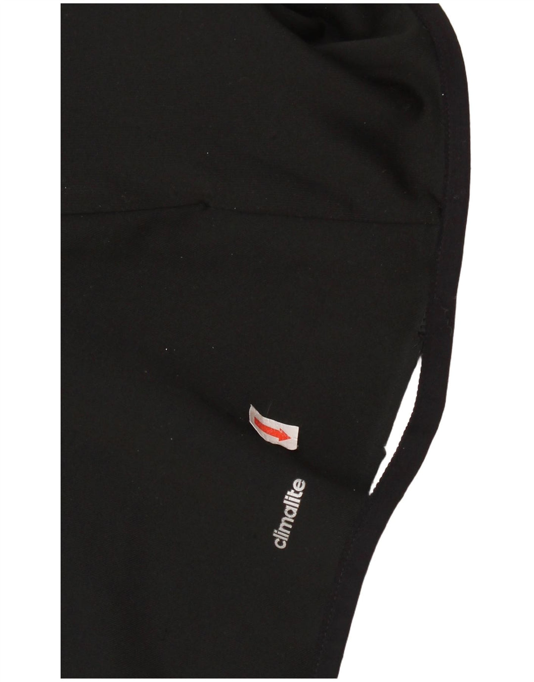 ADIDAS Womens Climalite Tracksuit Top Jacket UK 12/14 Medium Black