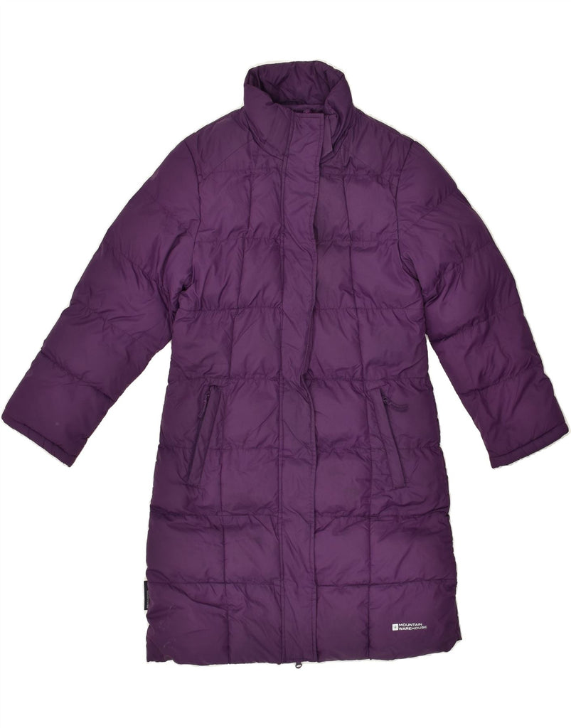 MOUNTAIN WAREHOUSE Girls Padded Coat 9-10 Years Purple Nylon | Vintage Mountain Warehouse | Thrift | Second-Hand Mountain Warehouse | Used Clothing | Messina Hembry 