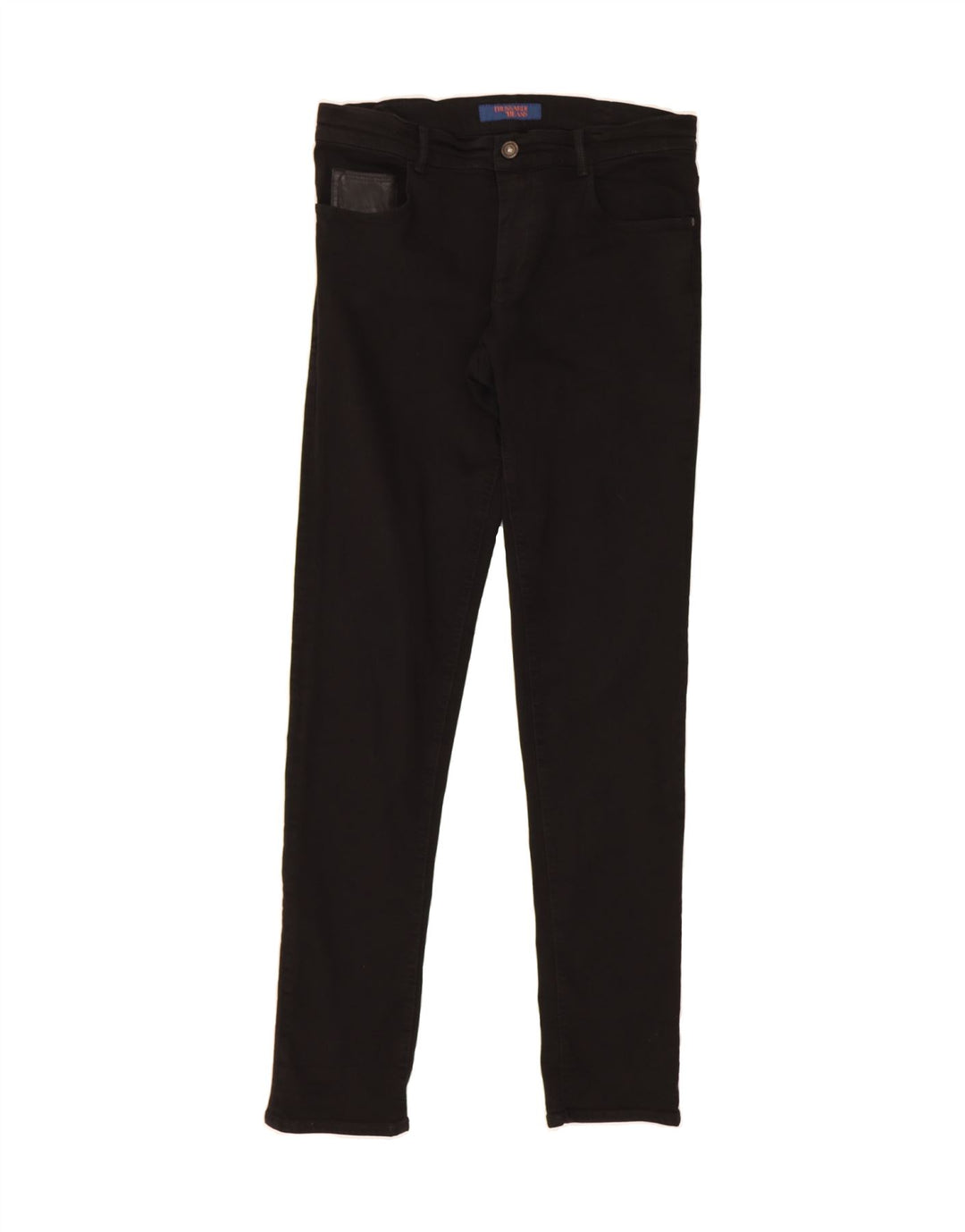 TRUSSARDI Mens Skinny Jeans W32 L35 Black Vintage Trussardi and Second-Hand Trussardi from Messina Hembry 