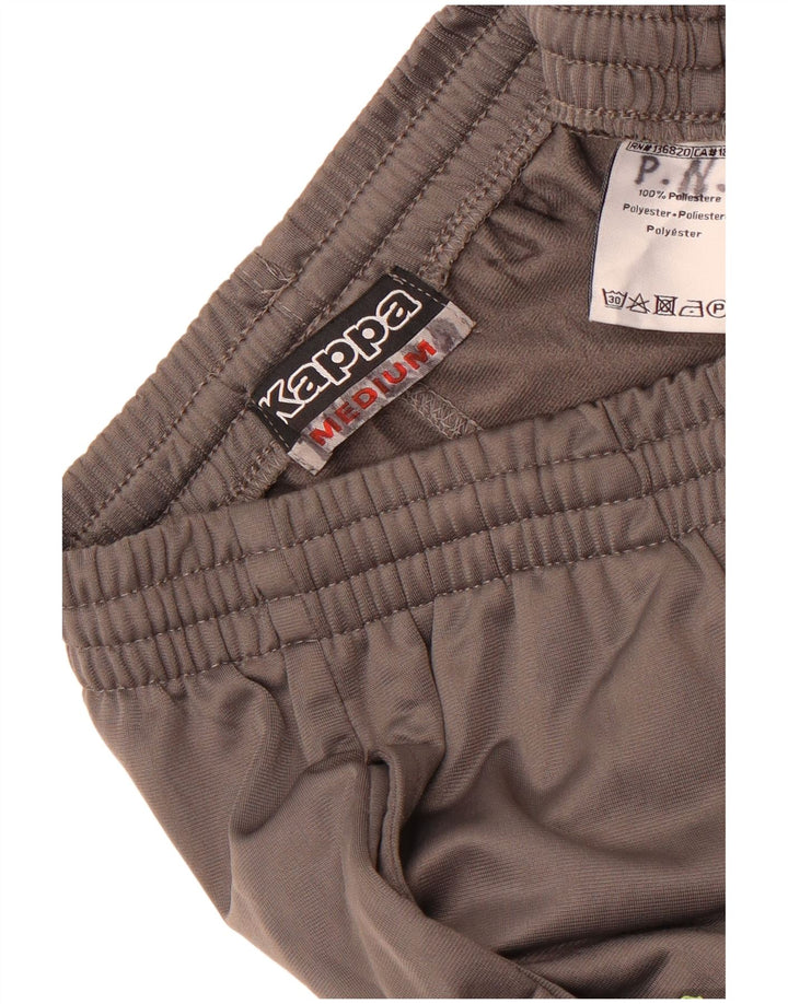 Kappa Mens Tracksuit Trousers Medium  Grey Polyester
