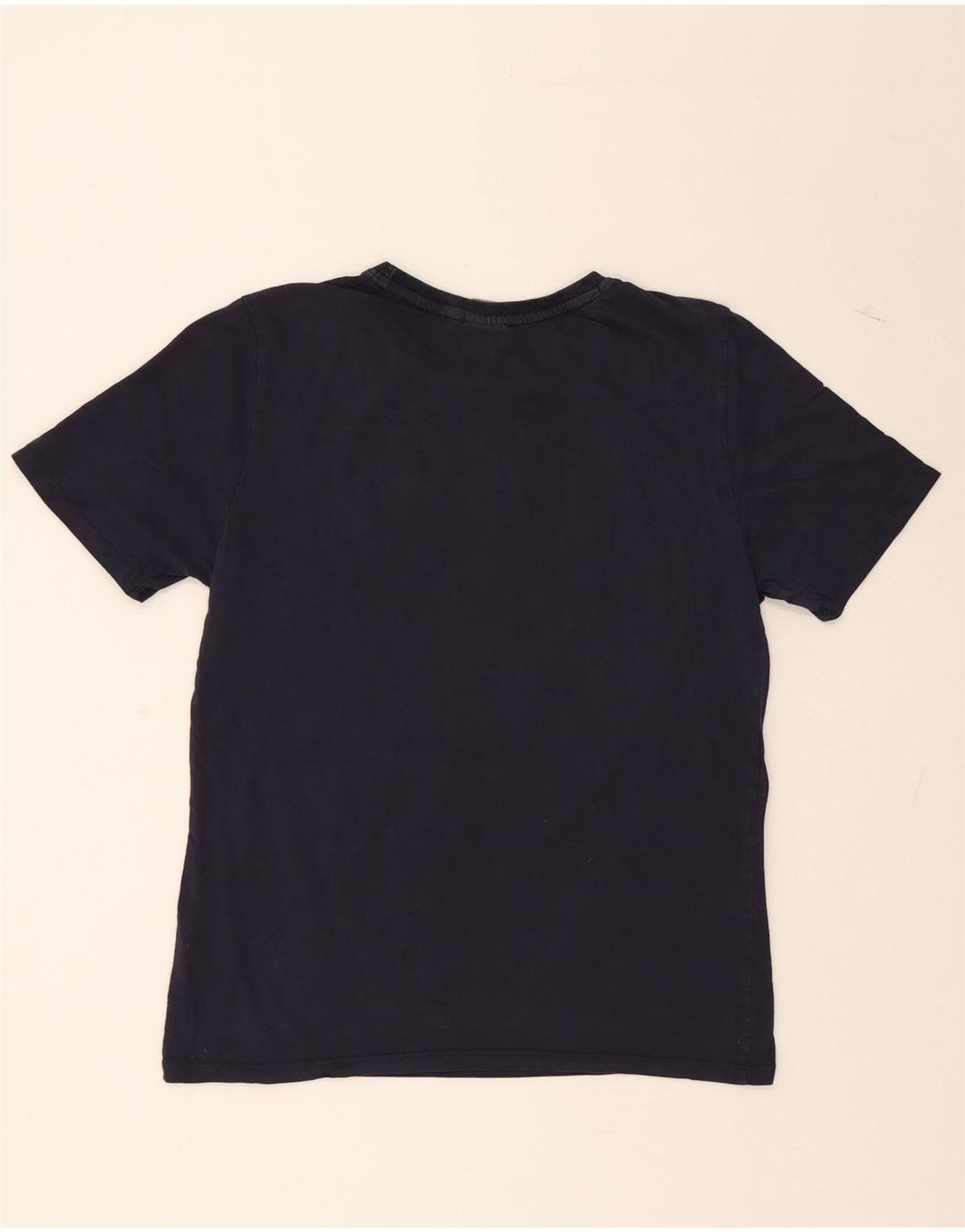 PUMA Mens Graphic T-Shirt Top Large Navy Blue Cotton Vintage Puma and Second-Hand Puma from Messina Hembry 