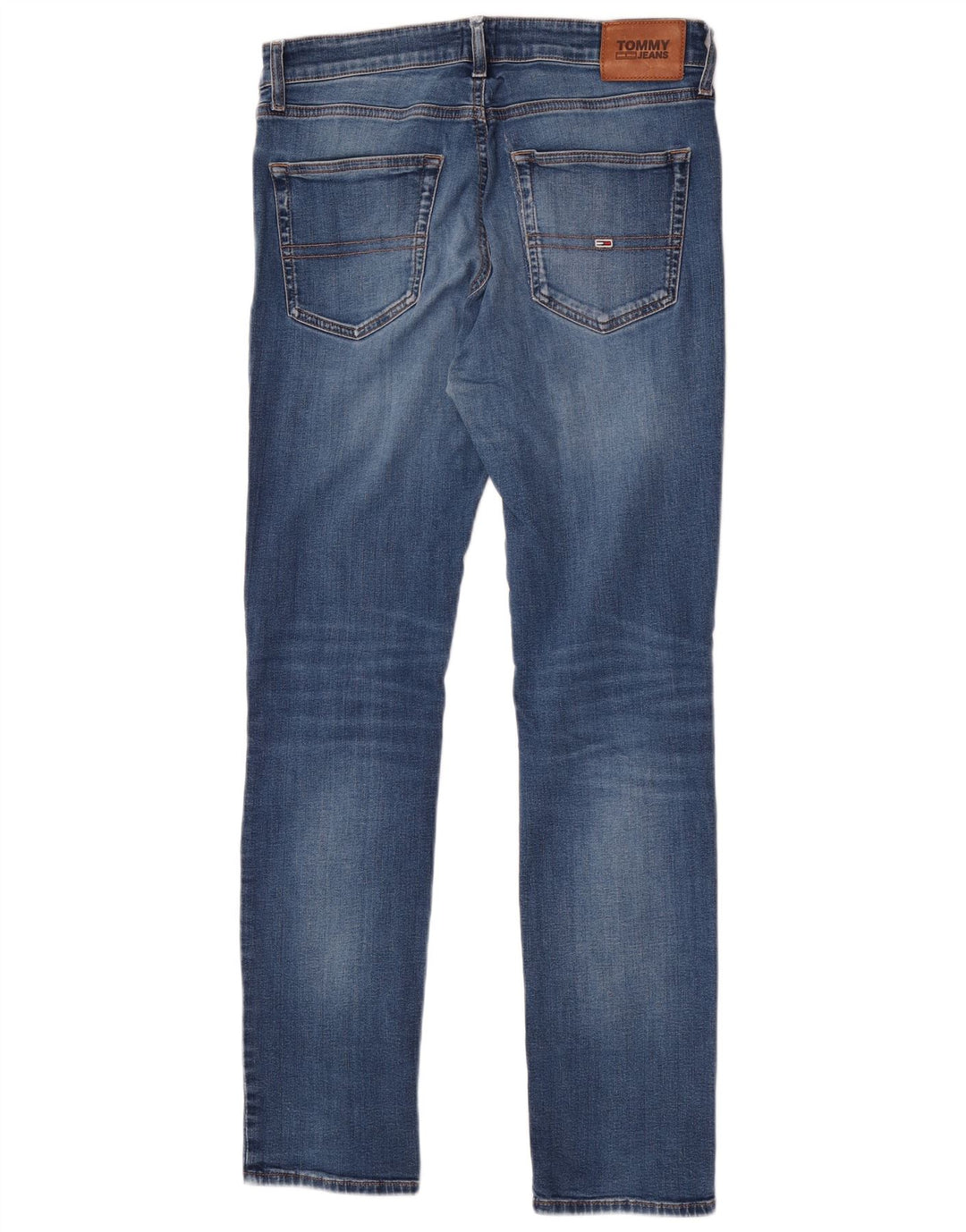 Tommy Hilfiger Mens Slim Jeans W32 L32 Blue Cotton