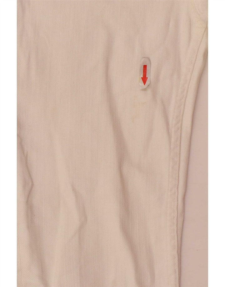 Zara Womens Flared Jeans EU 32 2XS W22 L26 White