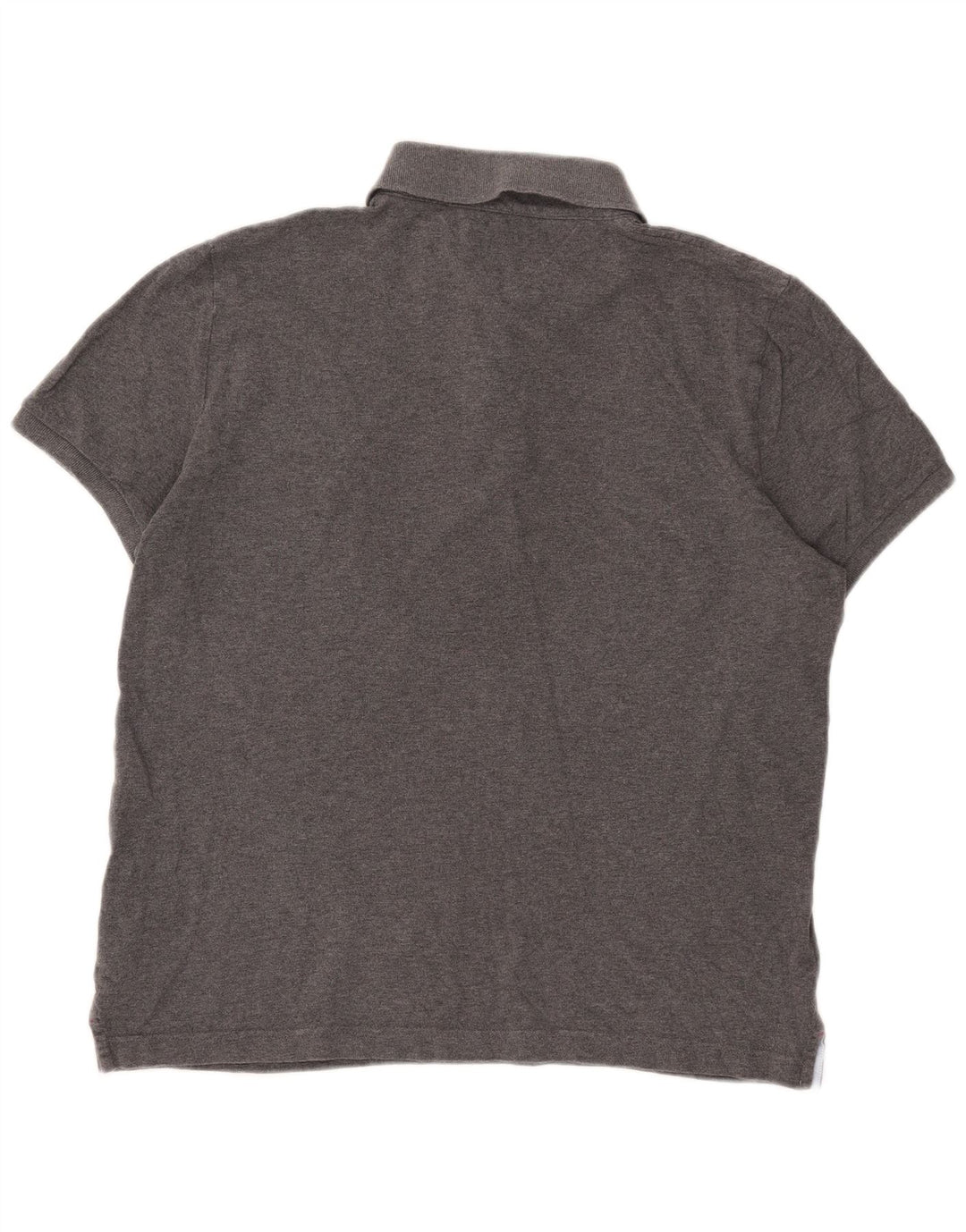 Tommy Hilfiger Mens Custom Fit Polo Shirt Large Grey Cotton