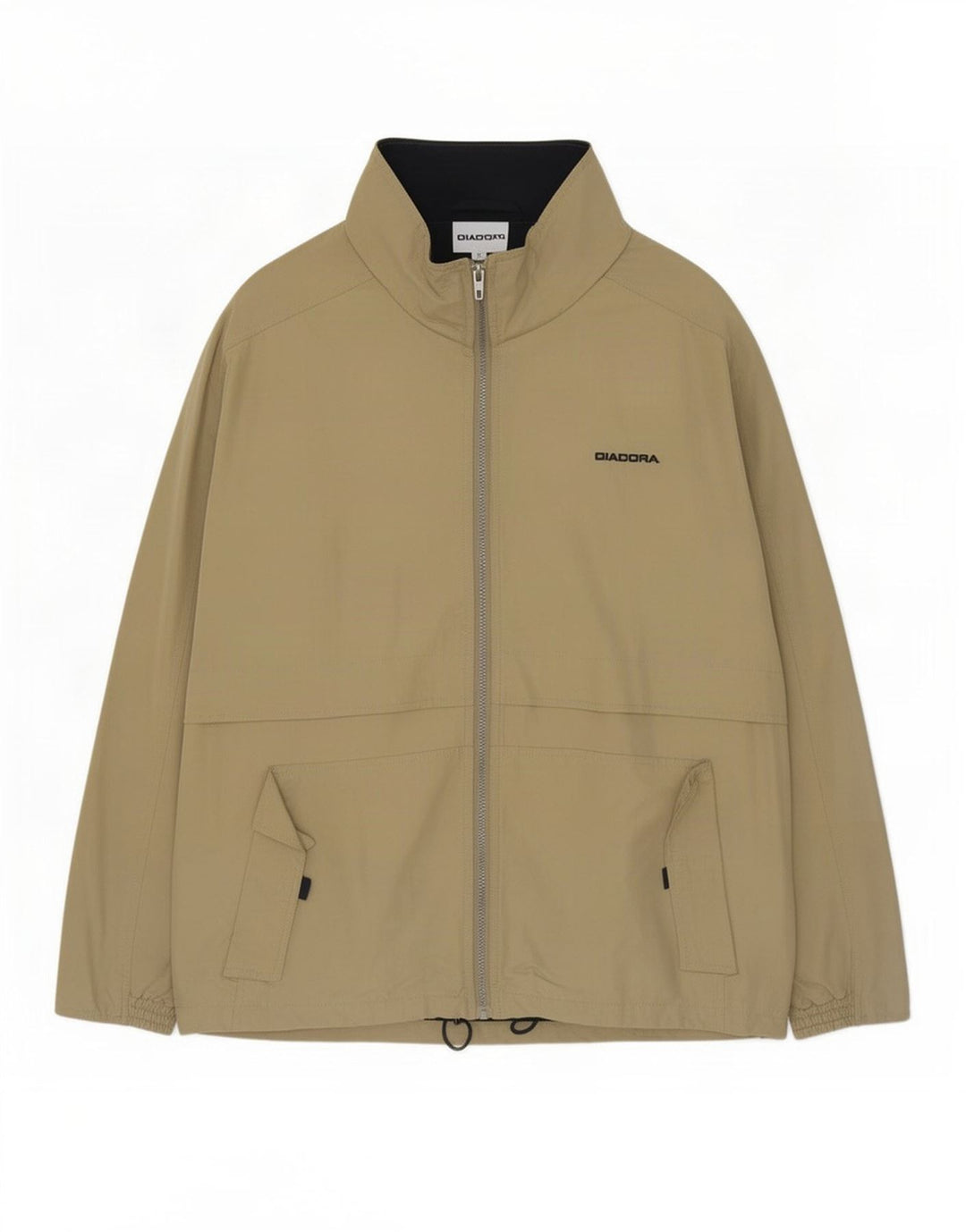 Diadora Mens Rain Jacket UK 38 Medium Beige Polyamide