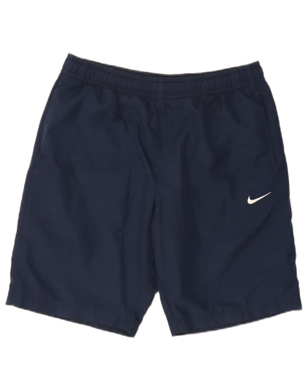 Nike Mens Sport Shorts Medium  Navy Blue Polyester