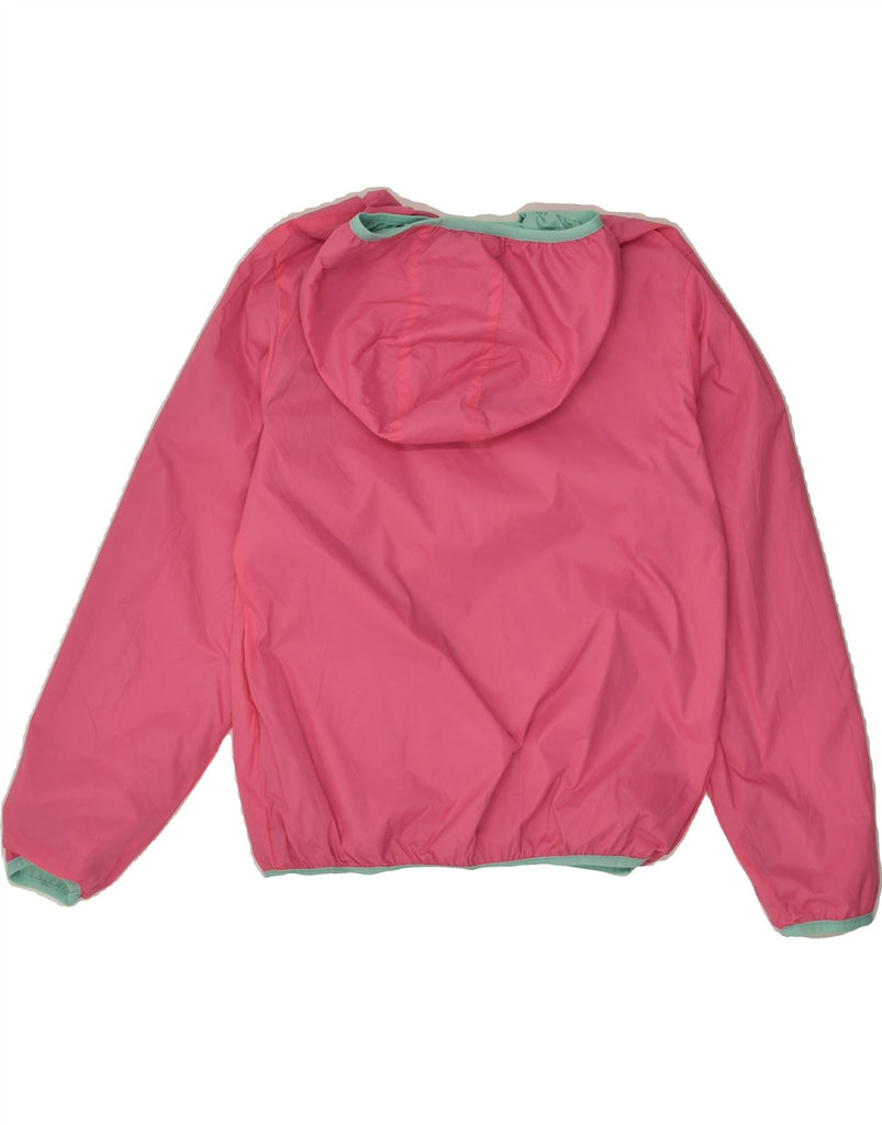 HARMONT & BLAINE Girls Hooded Reversible Jacket 13-14 Years Green | Vintage Harmont & Blaine | Thrift | Second-Hand Harmont & Blaine | Used Clothing | Messina Hembry 