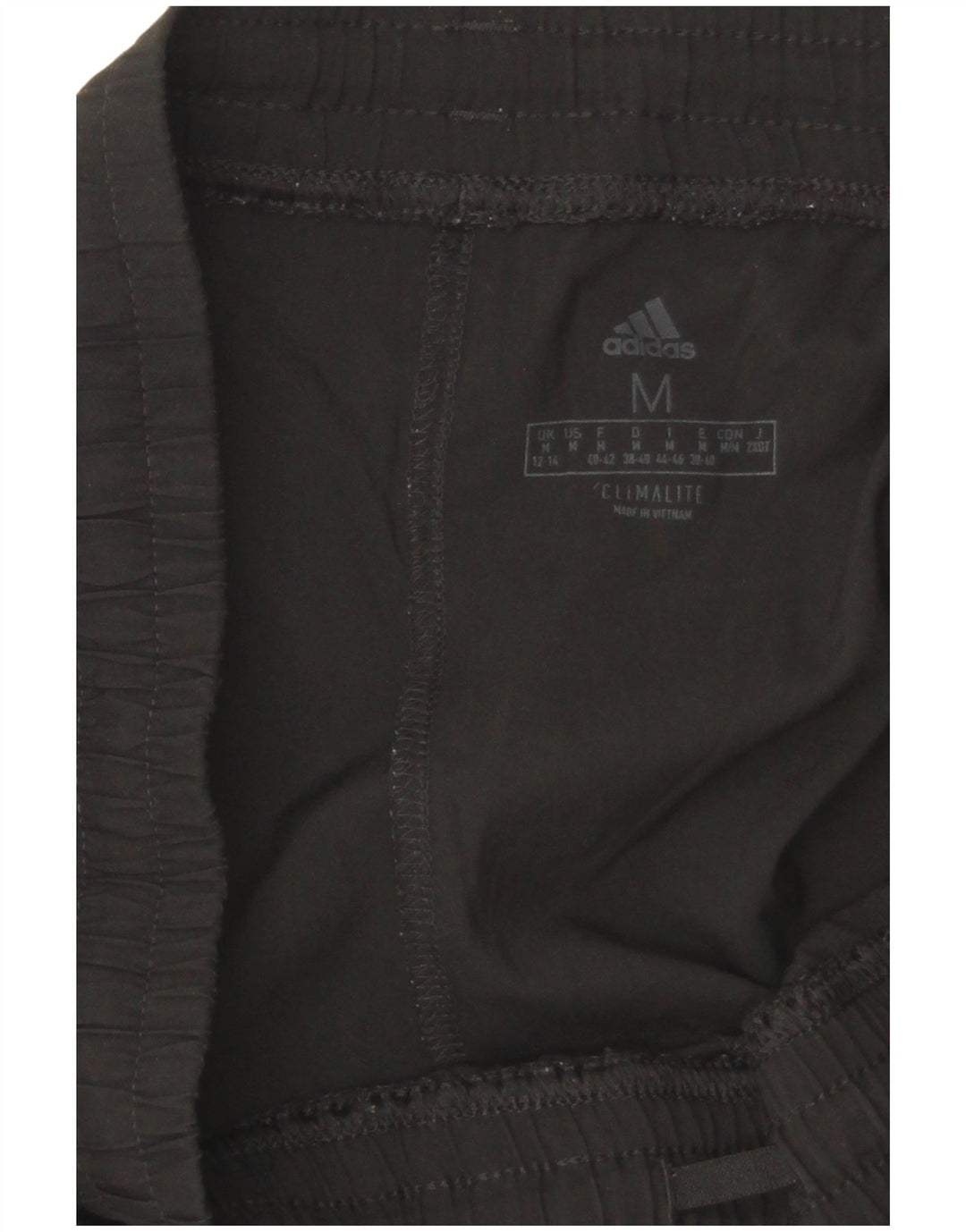 Adidas Womens Climalite Sport Shorts UK 12/14 Medium  Black Polyester