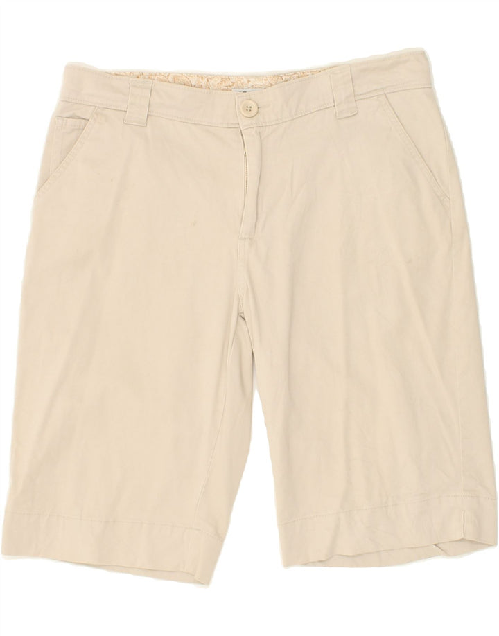 IZOD Womens Chino Shorts US 10 Large W34 Beige Cotton Vintage Izod and Second-Hand Izod from Messina Hembry 