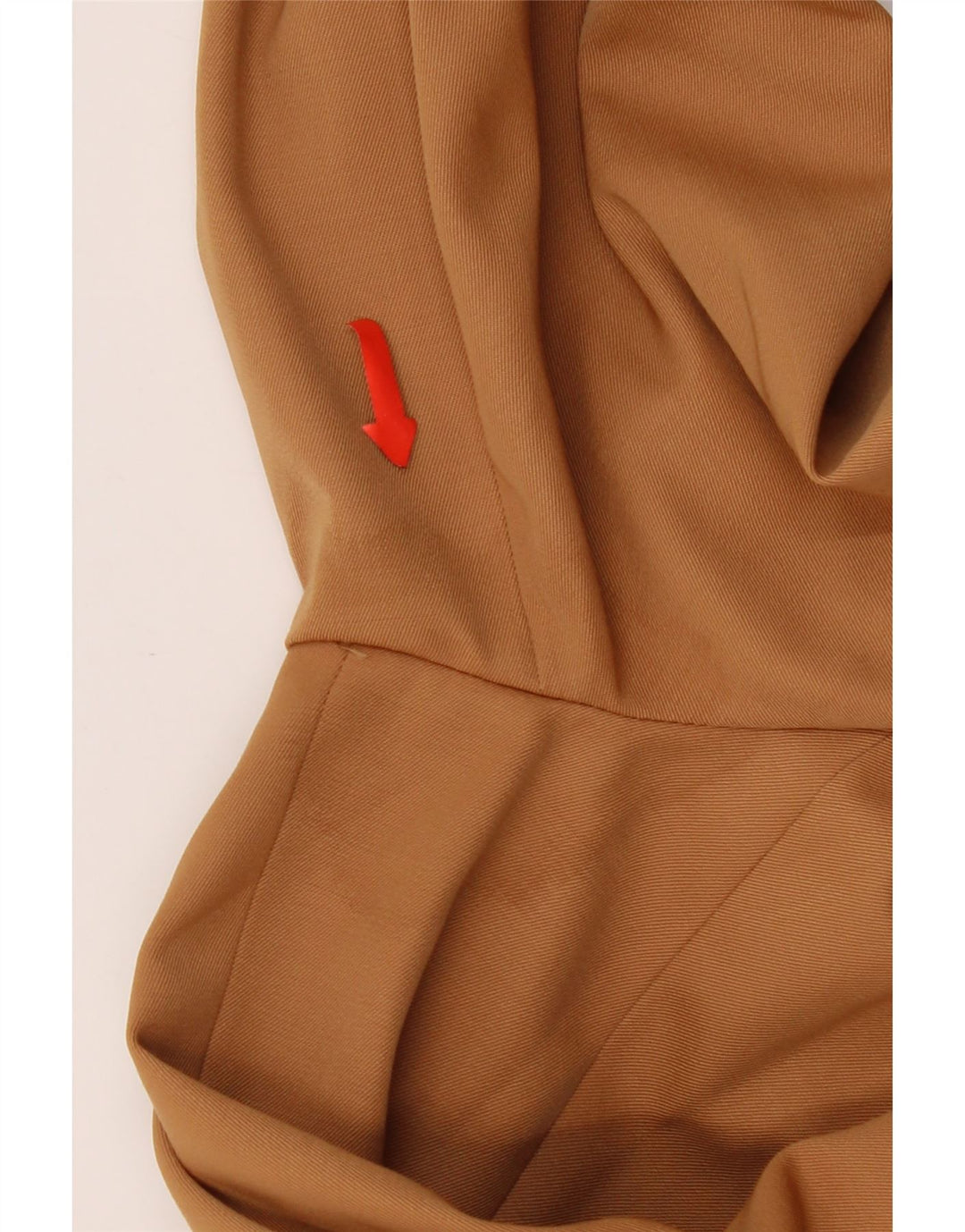 Vintage Womens 3 Button 3/4 Sleeve Blazer Jacket IT 42 Medium Brown Rayon