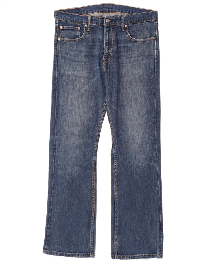Levi's Mens 527 Bootcut Jeans W33 L32 Blue