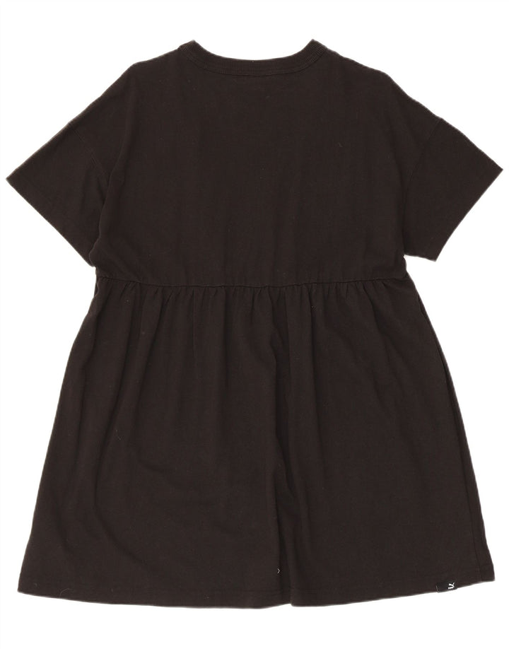 Puma Womens A-Line Dress UK 14 Medium Black Cotton
