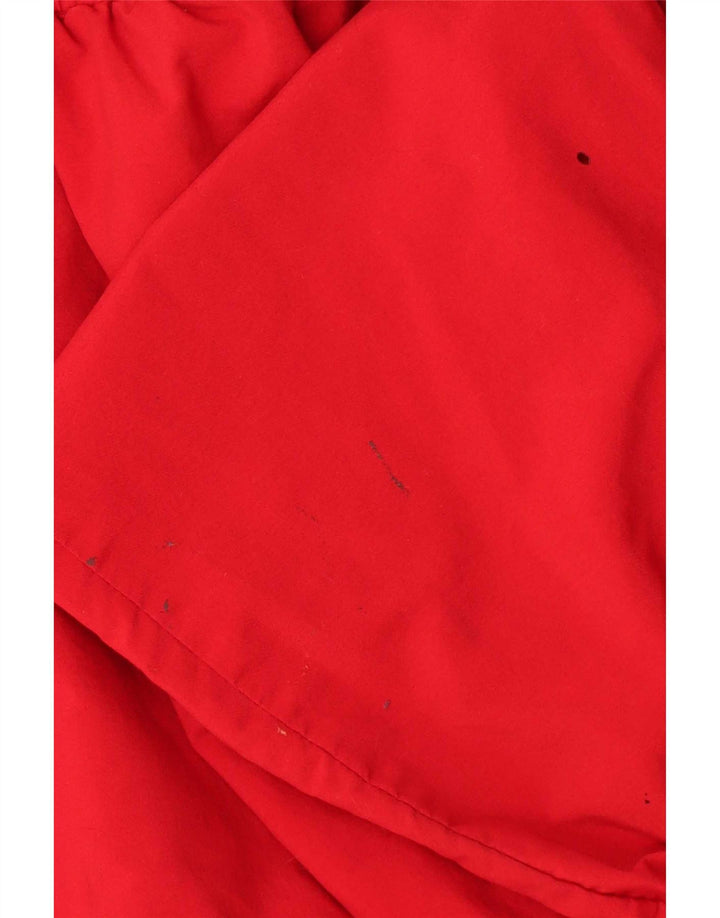 Adidas Mens Tracksuit Trousers Joggers Large Red Polyester