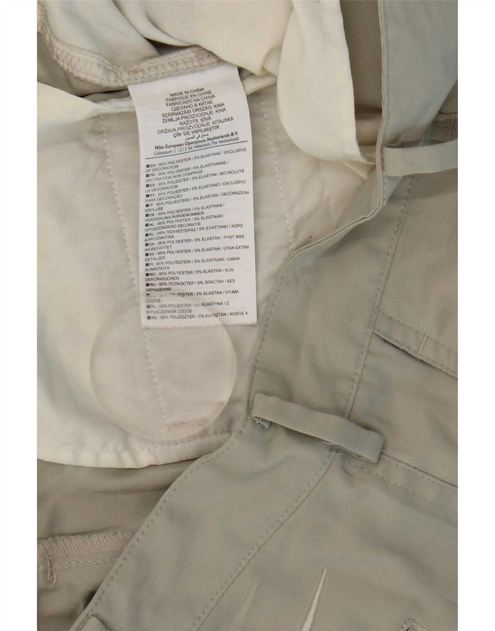Nike Mens Dri Fit Straight Chino Trousers W32 L32 Beige Polyester