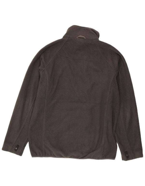 The North Face Mens Liner Fleece Jacket UK 38 Medium Grey Polyester