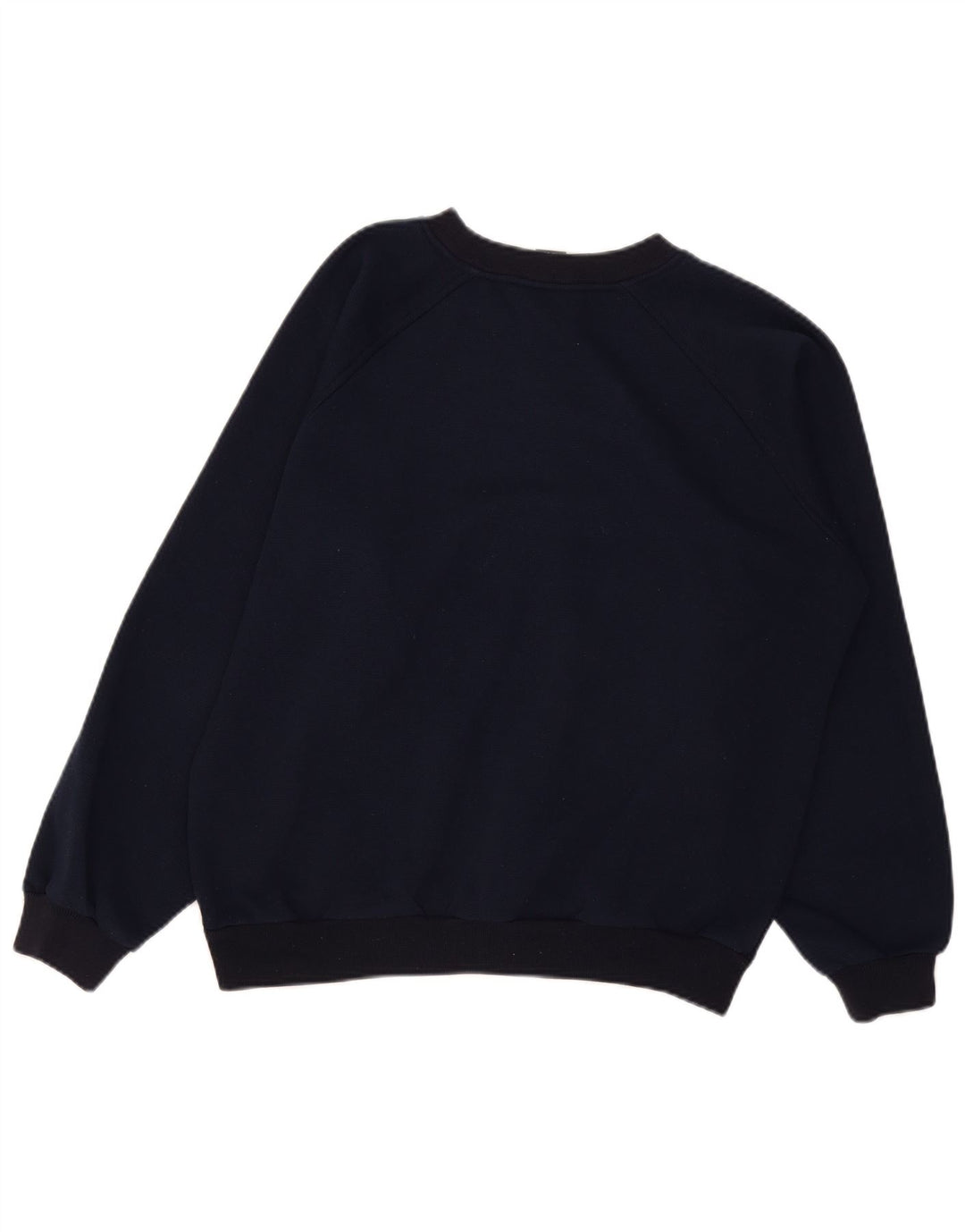 Kappa Womens Oversized Sweatshirt Jumper UK 14 Medium Navy Blue Polyester