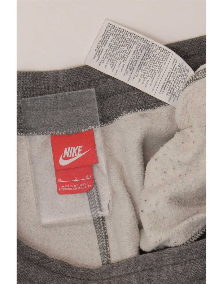 Nike Mens Tracksuit Trousers Joggers XL Grey Cotton