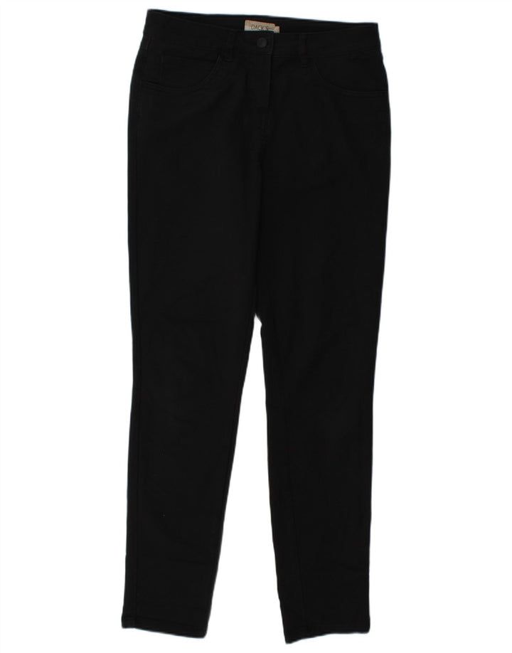 DACK'S Womens Slim Jeans IT 42 Medium W28 L29 Black Cotton
