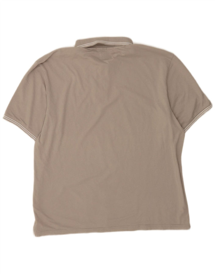 Champion Mens Easy Fit Polo Shirt 3XL Grey Cotton