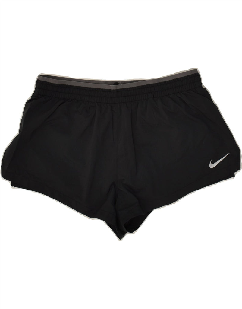 NIKE Womens Dri Fit Sport Shorts Medium Black | Vintage Nike | Thrift | Second-Hand Nike | Used Clothing | Messina Hembry 