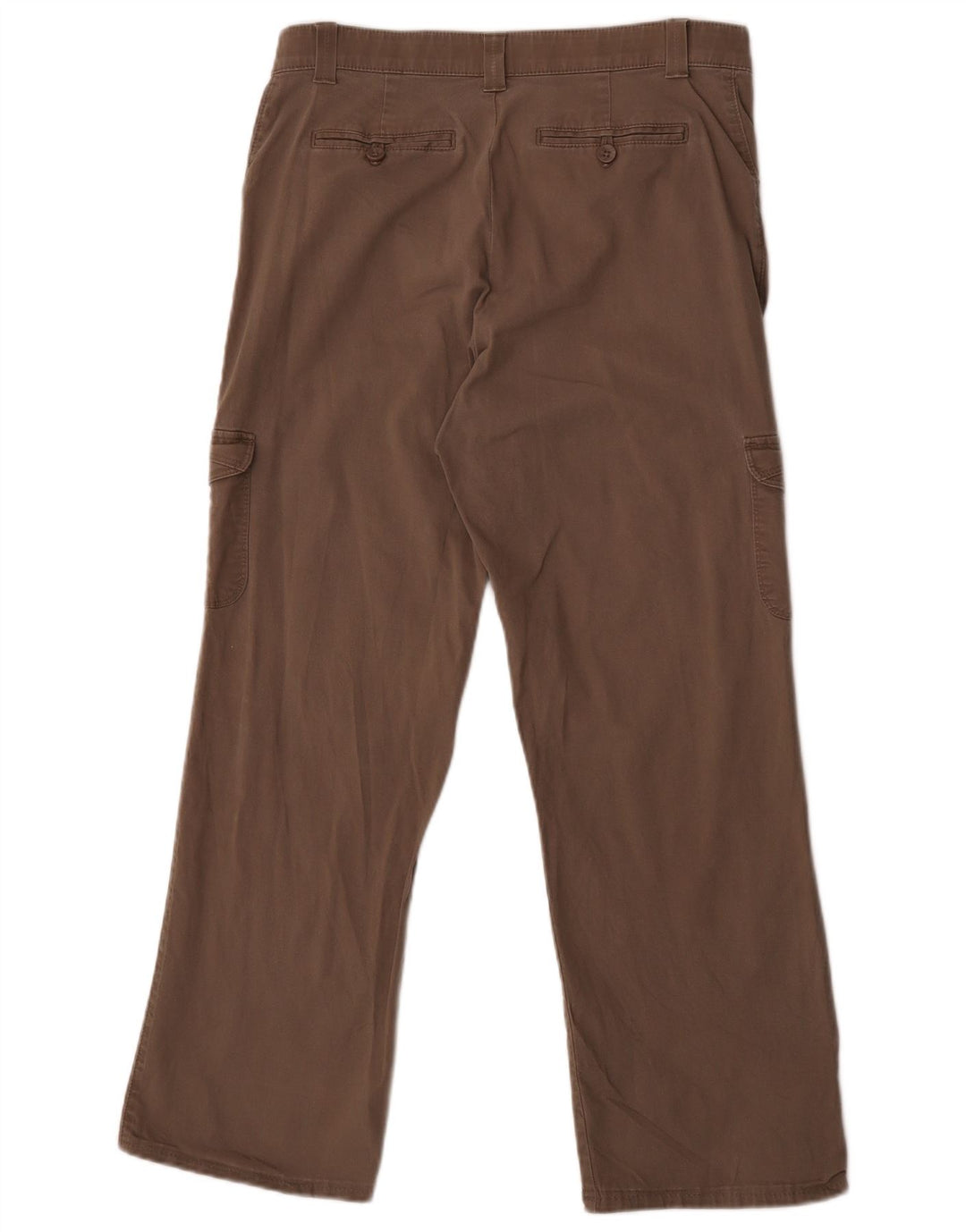 Lee Womens Straight Cargo Trousers W31 L28 Brown